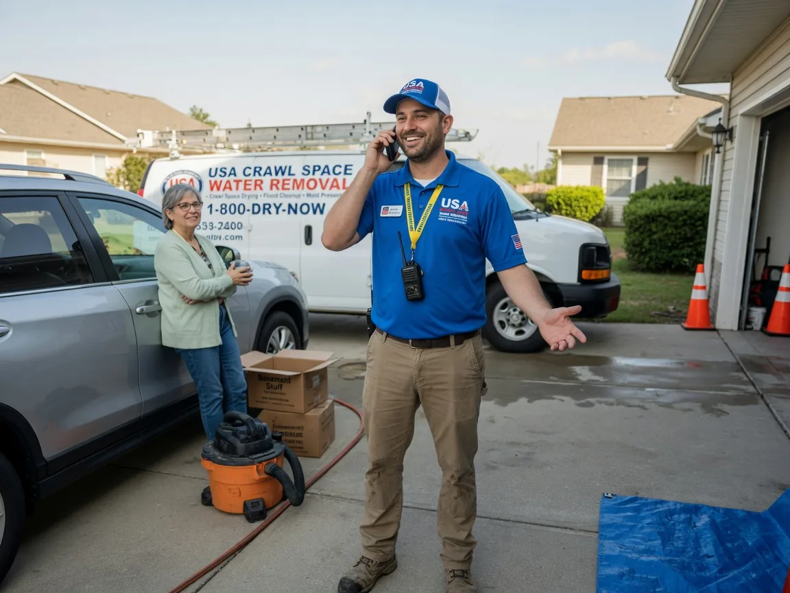 Crawl Space Water Removal Helena, OH FAQs